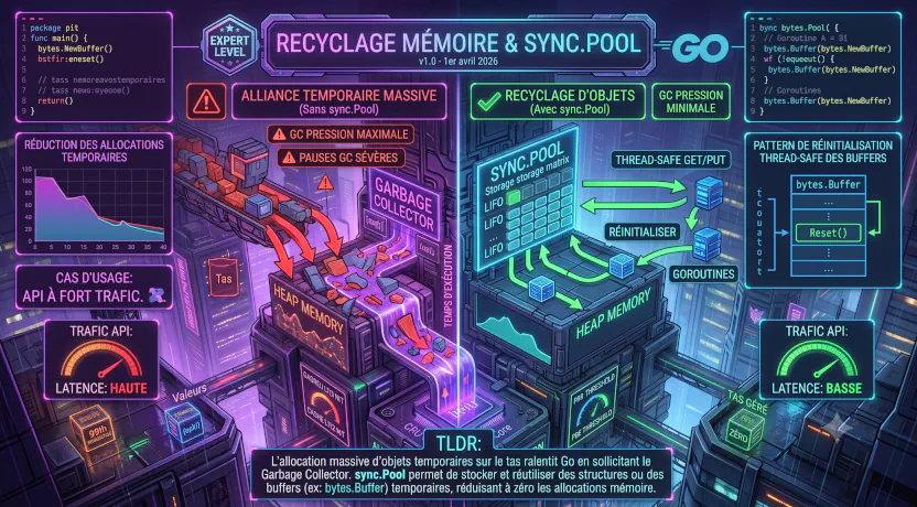 Recyclage mémoire & sync.Pool